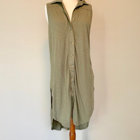 Anthropologie t.la Button Up Tunic - S - Picture 2 of 9